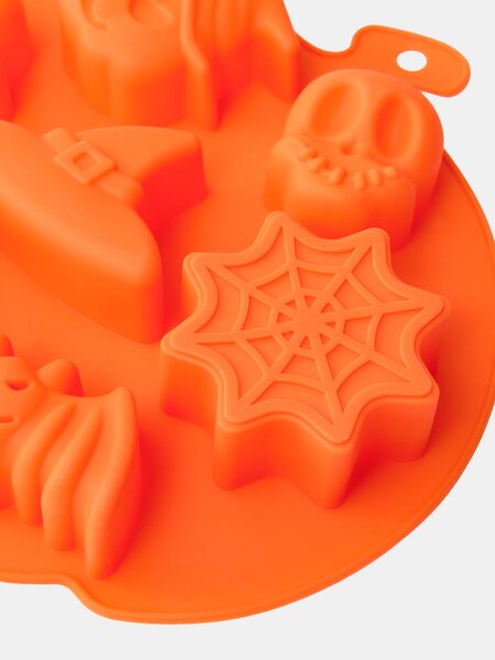 Sinsay - Szilikon sütőforma Halloween mintával - narancs