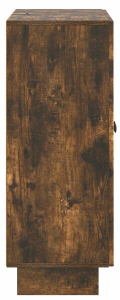 VidaXL Széf Füstös Tölgy 66 x 34,5 x 90 cm Szerelt Fa