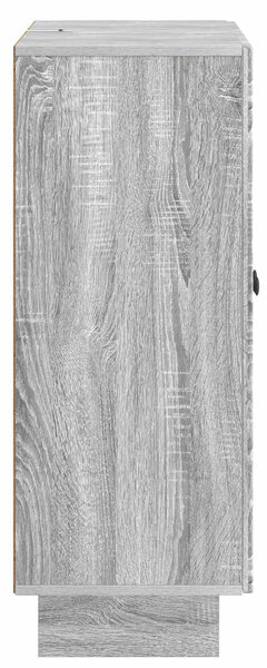 VidaXL Széf Szürke Sonoma 66 x 34,5 x 90 cm Szerelt Fa
