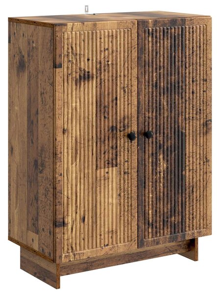 VidaXL Széf Antik Fa 66 x 34,5 x 90 cm Szerelt Fa