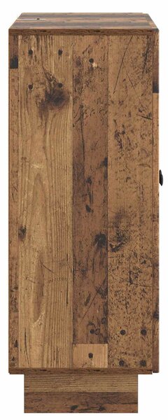 VidaXL Széf Antik Fa 66 x 34,5 x 90 cm Szerelt Fa
