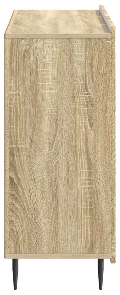 VidaXL Széf Sonoma Tölgy 89 x 34,5 x 82 cm Szerelt Fa