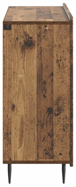 VidaXL Széf Antik Fa 89 x 34,5 x 82 cm Szerelt Fa