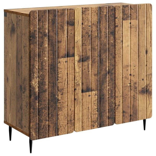 VidaXL Széf Antik Fa 89 x 34,5 x 82 cm Szerelt Fa