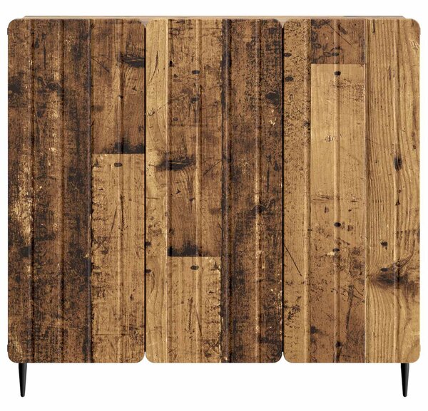VidaXL Széf Antik Fa 89 x 34,5 x 82 cm Szerelt Fa