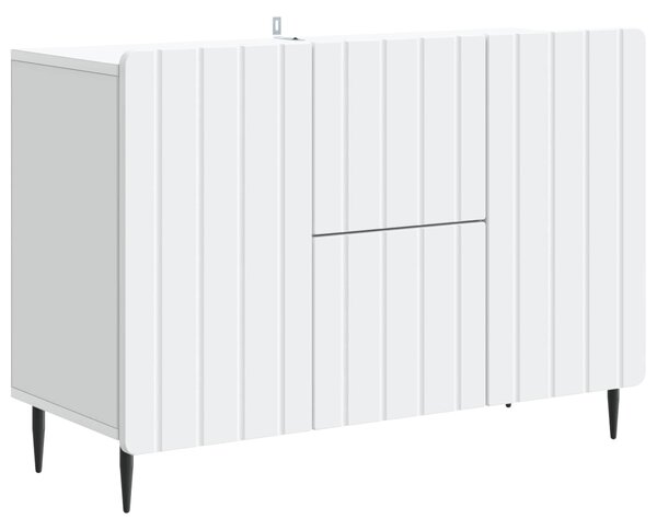 VidaXL Széf Fehér 89 x 34,5 x 62 cm Szerelt Fa