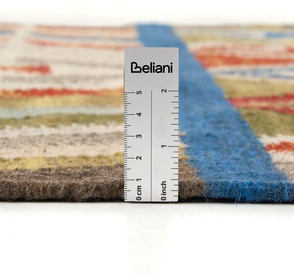 Szőnyeg KAGHSI Színes 140 x 200 cm Gyapjú Kilim