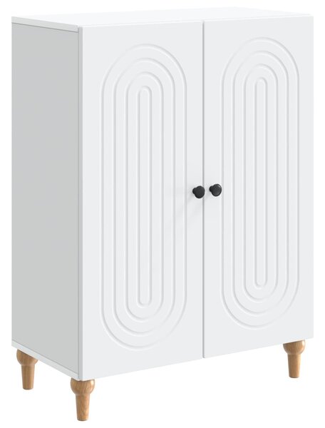VidaXL Széf Fehér 66 x 34,5 x 90 cm Szerelt Fa