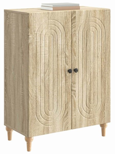 VidaXL Széf Sonoma Tölgy 66 x 34,5 x 90 cm Szerelt Fa