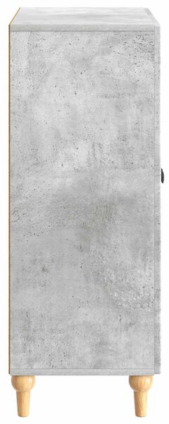 VidaXL Széf Betonszürke 66 x 34,5 x 90 cm Szerelt Fa