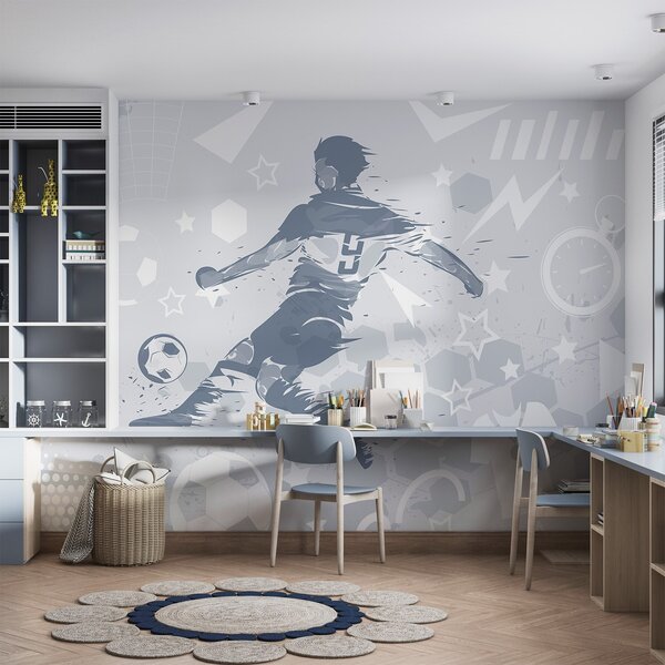 Fotótapéta Labdarúgó, sportoló, Fotótapéta tini szoba, Fotótapéta tini szoba futball, w04763v1 : Uwalls.hu