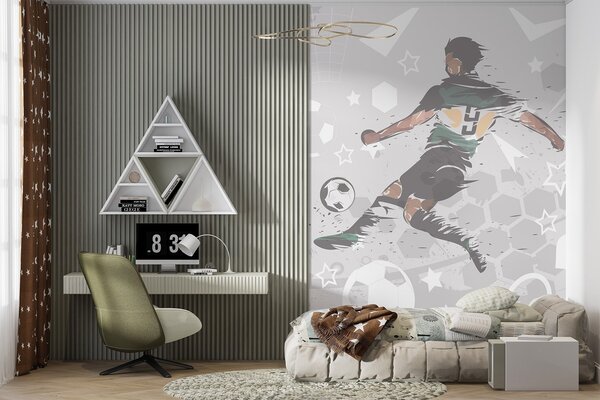 Fotótapéta Labdarúgó, sportoló, Fotótapéta tini szoba, Fotótapéta tini szoba futball, w04763 : Uwalls.hu