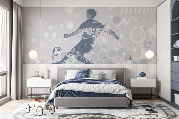 Fotótapéta Labdarúgó, sportoló, Fotótapéta tini szoba, Fotótapéta tini szoba futball, w04763v1 : Uwalls.hu
