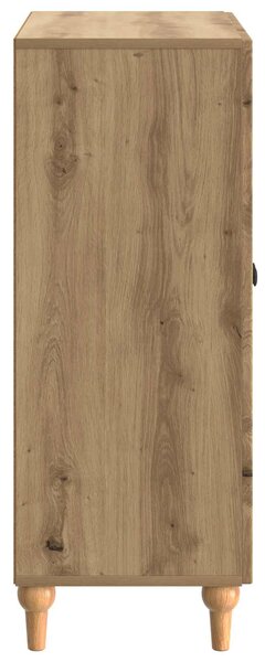 VidaXL Széf Kézműves Tölgy 66 x 34,5 x 90 cm Szerelt Fa