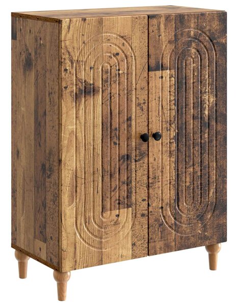 VidaXL Széf Antik Fa 66 x 34,5 x 90 cm Szerelt Fa