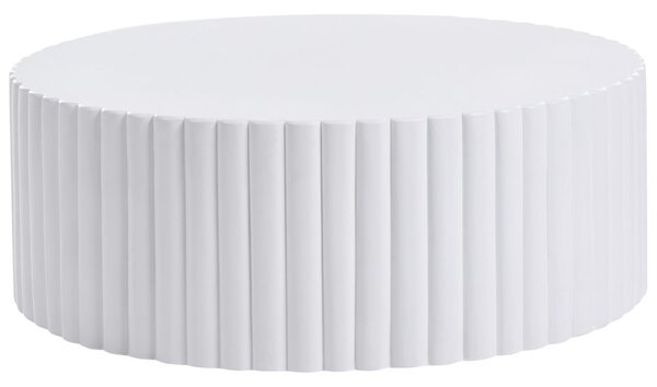 Dohányzóasztal POZZA 117 cm 117 cm Fehér