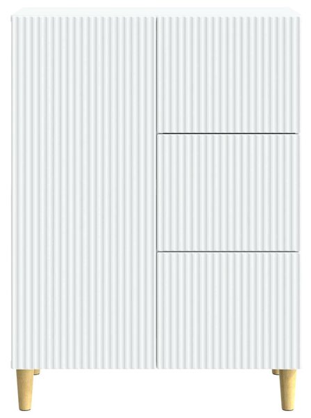 VidaXL Széf Fehér 66 x 34,5 x 90 cm Szerelt Fa