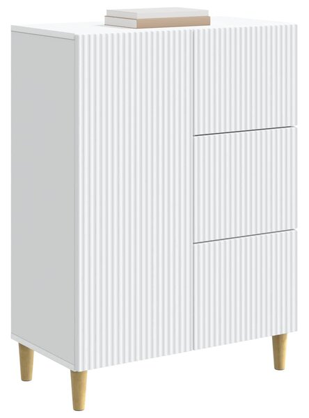 VidaXL Széf Fehér 66 x 34,5 x 90 cm Szerelt Fa