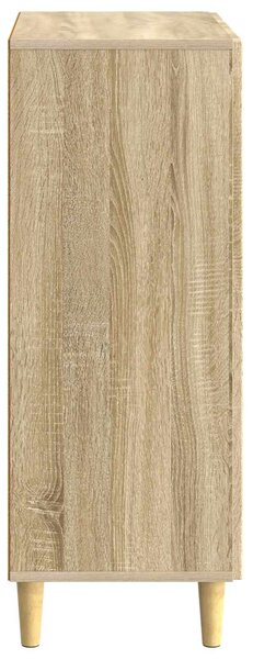 VidaXL Széf fiókkal Sonoma Tölgy 66 x 34,5 x 90 cm Szerelt Fa