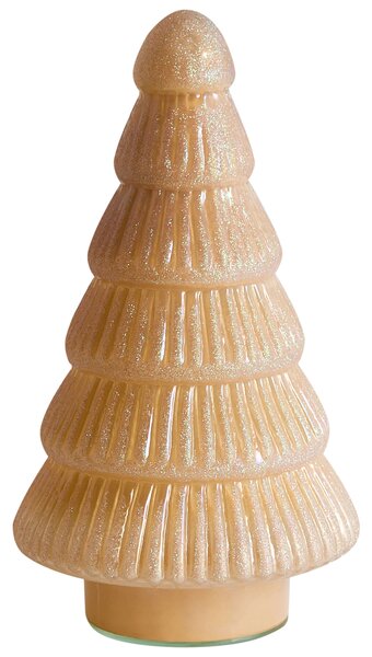 Kétdarabos dekorfigura szett FLAREN 20/25 cm Karácsonyfa Bézs