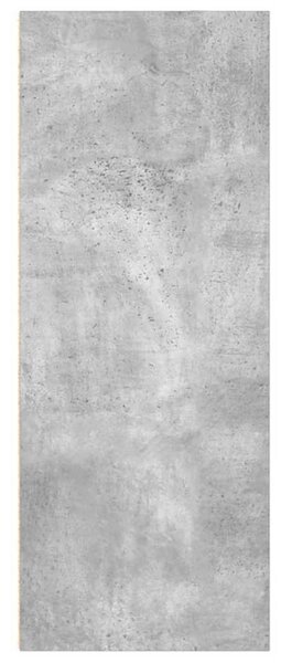 2-szintes betonszürke forgácslap könyvszekrény 40x30x76,5 cm