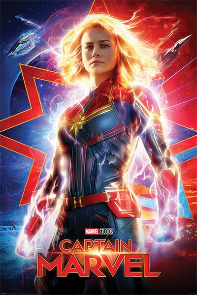 Plakát Captain Marvel - Higher, Further, Faster, (61 x 91.5 cm)