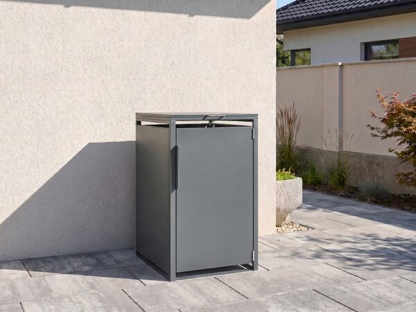 Kukatároló 240 L PIACENZA Fém Sötétszürke