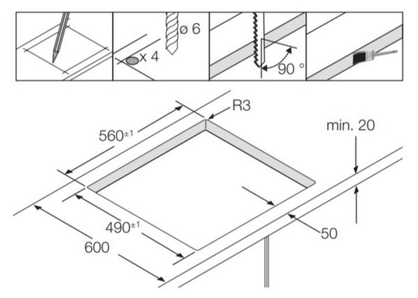 Samsung CTR164NC01/XEO Beépíthető elektromos főzőlap