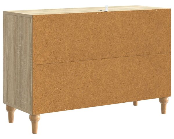 VidaXL TV szekrény fiókkal Sonoma Tölgy 89 x 34,5 x 60 cm Szerelt Fa