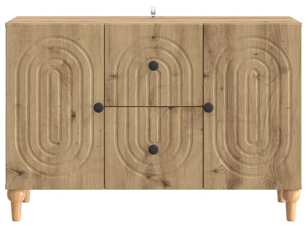 VidaXL TV szekrény Kézműves Tölgy 89 x 34,5 x 60 cm Szerelt Fa