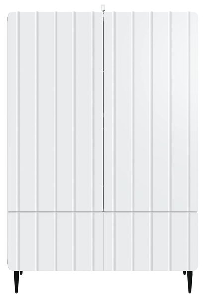 VidaXL Széf Fehér 66 x 34,5 x 97 cm Szerelt Fa
