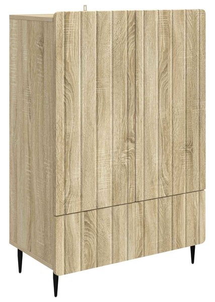 VidaXL Széf Sonoma Tölgy 66 x 34,5 x 97 cm Szerelt Fa