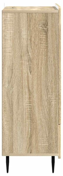 VidaXL Széf Sonoma Tölgy 66 x 34,5 x 97 cm Szerelt Fa