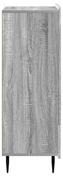 VidaXL Széf Szürke Sonoma 66 x 34,5 x 97 cm Szerelt Fa