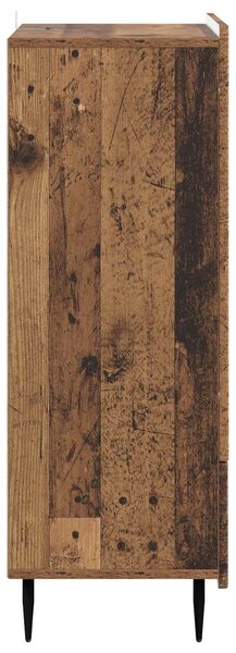 VidaXL Széf Antik Fa 66 x 34,5 x 97 cm Szerelt Fa