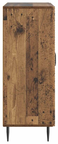 VidaXL Széf Antik Fa 66 x 34,5 x 89,5 cm Szerelt Fa