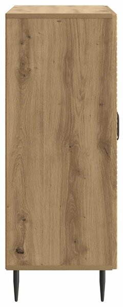 VidaXL Széf Kézműves Tölgy 66 x 34,5 x 89,5 cm Szerelt Fa