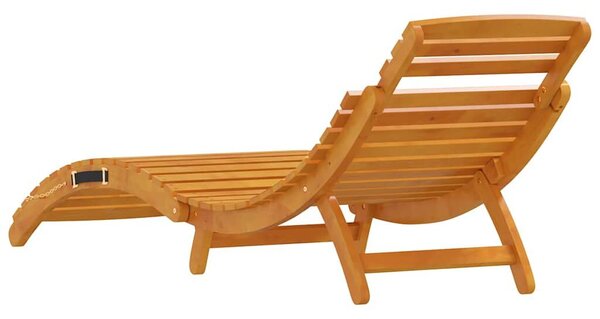 VidaXL Napozóágy 2-személy 3 pcs Barna 40 x 40 x 40cm Tömör akácfa