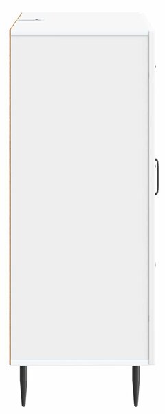 VidaXL Széf Fehér 66 x 34,5 x 89,5 cm Szerelt Fa