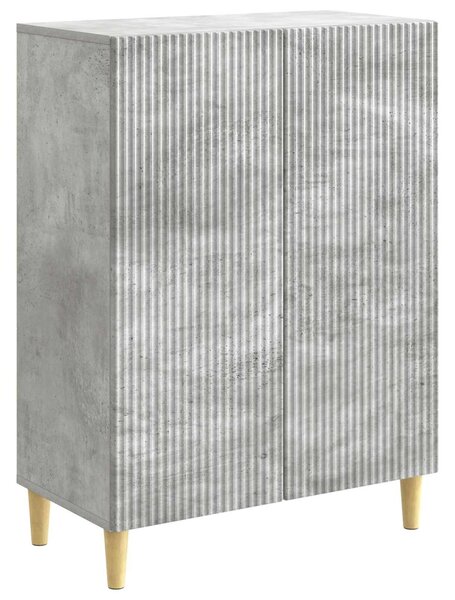 VidaXL Széf Betonszürke 66 x 34,5 x 90 cm Szerelt Fa