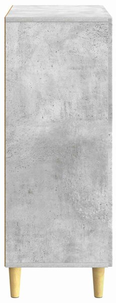 VidaXL Széf Betonszürke 66 x 34,5 x 90 cm Szerelt Fa