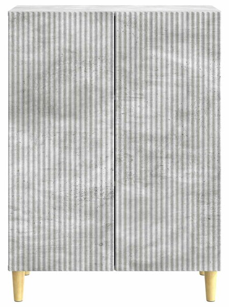 VidaXL Széf Betonszürke 66 x 34,5 x 90 cm Szerelt Fa