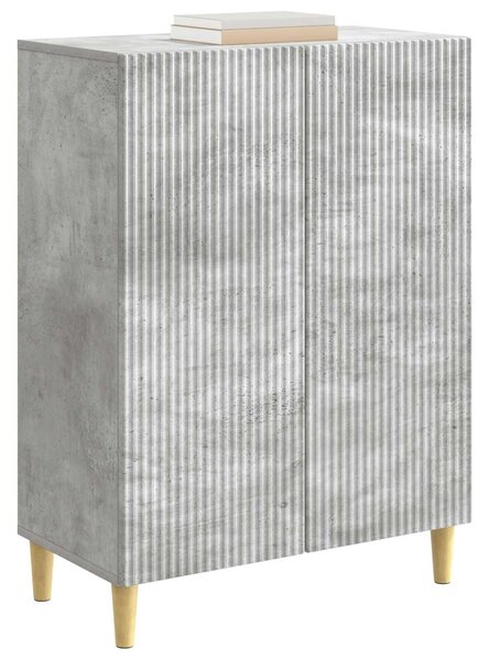 VidaXL Széf Betonszürke 66 x 34,5 x 90 cm Szerelt Fa