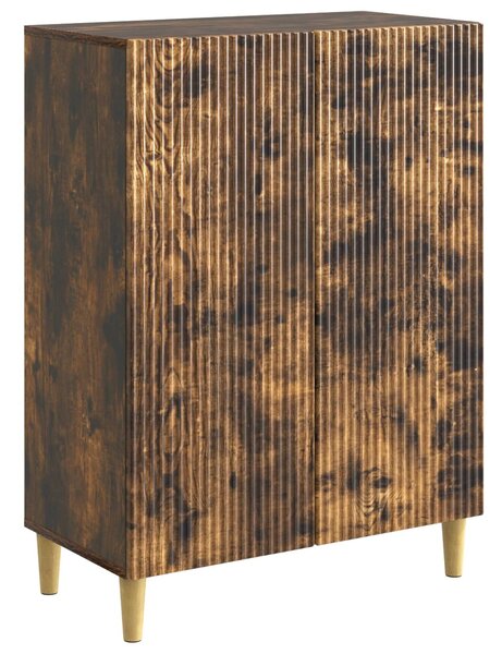 VidaXL Széf Füstös Tölgy 66 x 34,5 x 90 cm Szerelt Fa