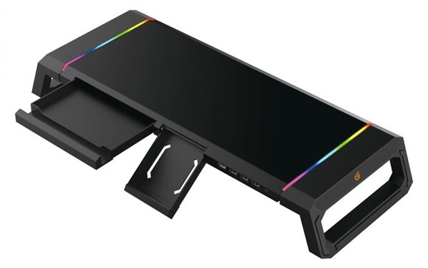 Conceptronic THORNE01B RGB Monitorállvány