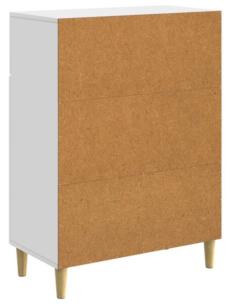 VidaXL Széf Fehér 66 x 34,5 x 90 cm Szerelt Fa