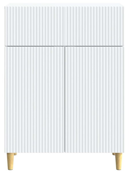 VidaXL Széf Fehér 66 x 34,5 x 90 cm Szerelt Fa