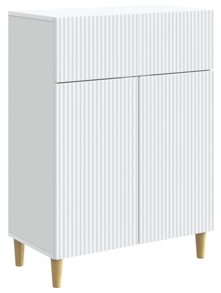 VidaXL Széf Fehér 66 x 34,5 x 90 cm Szerelt Fa