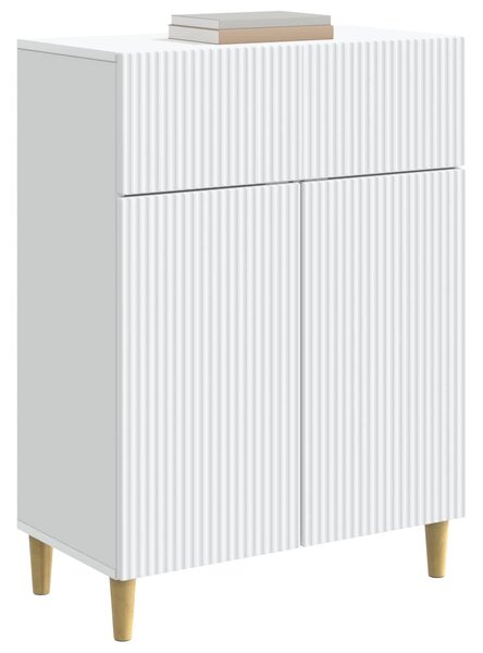 VidaXL Széf Fehér 66 x 34,5 x 90 cm Szerelt Fa