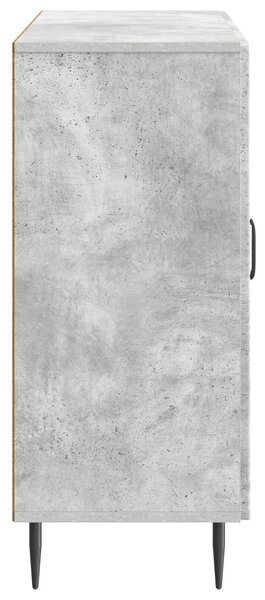VidaXL Széf Betonszürke 89 x 34,5 x 80 cm Szerelt Fa